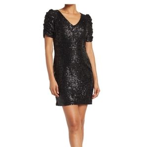 Black Sequin Dress